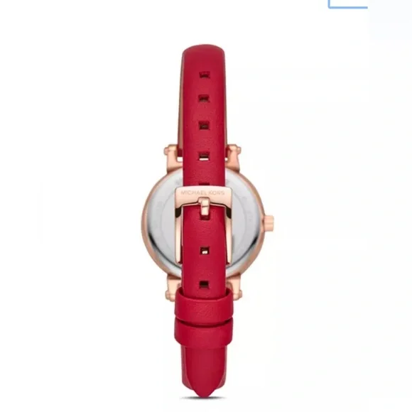 Michael Kors Red Women's Watch - Picture 2 of 7